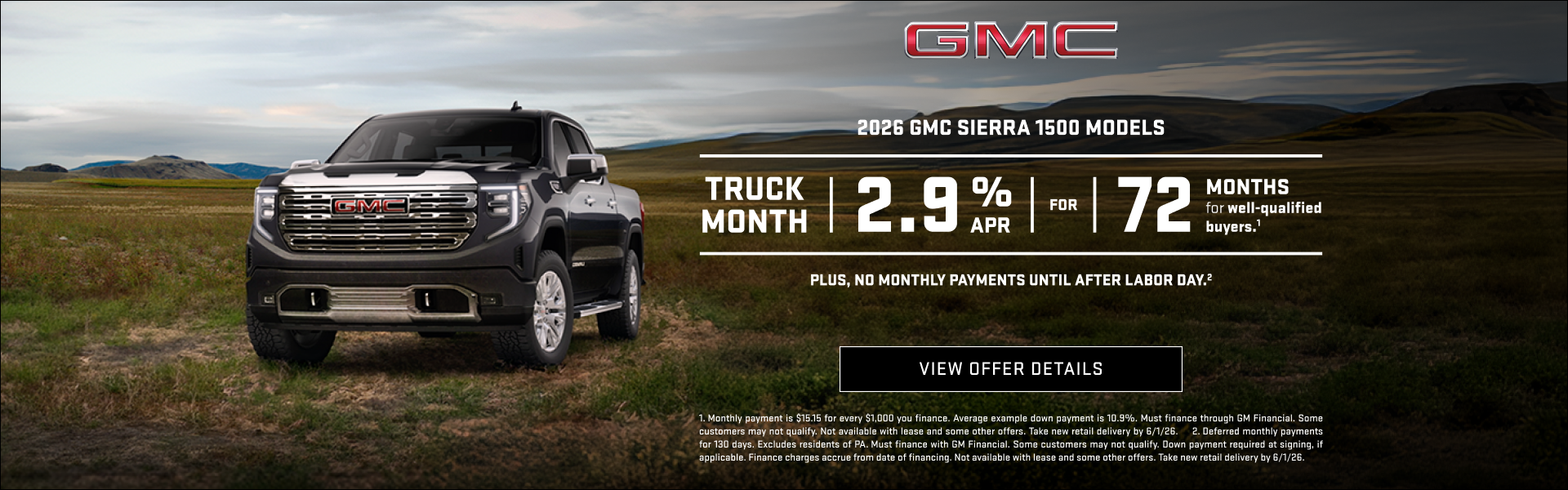 2026 Sierra 1500 at Bachman-Bernard GMC in GREENEVILLE TN